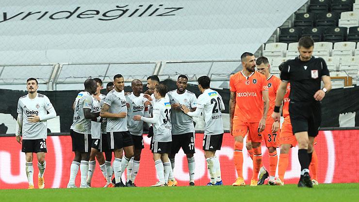 Beşiktaş, son şampiyon Başakşehir’i 3-2 yendi