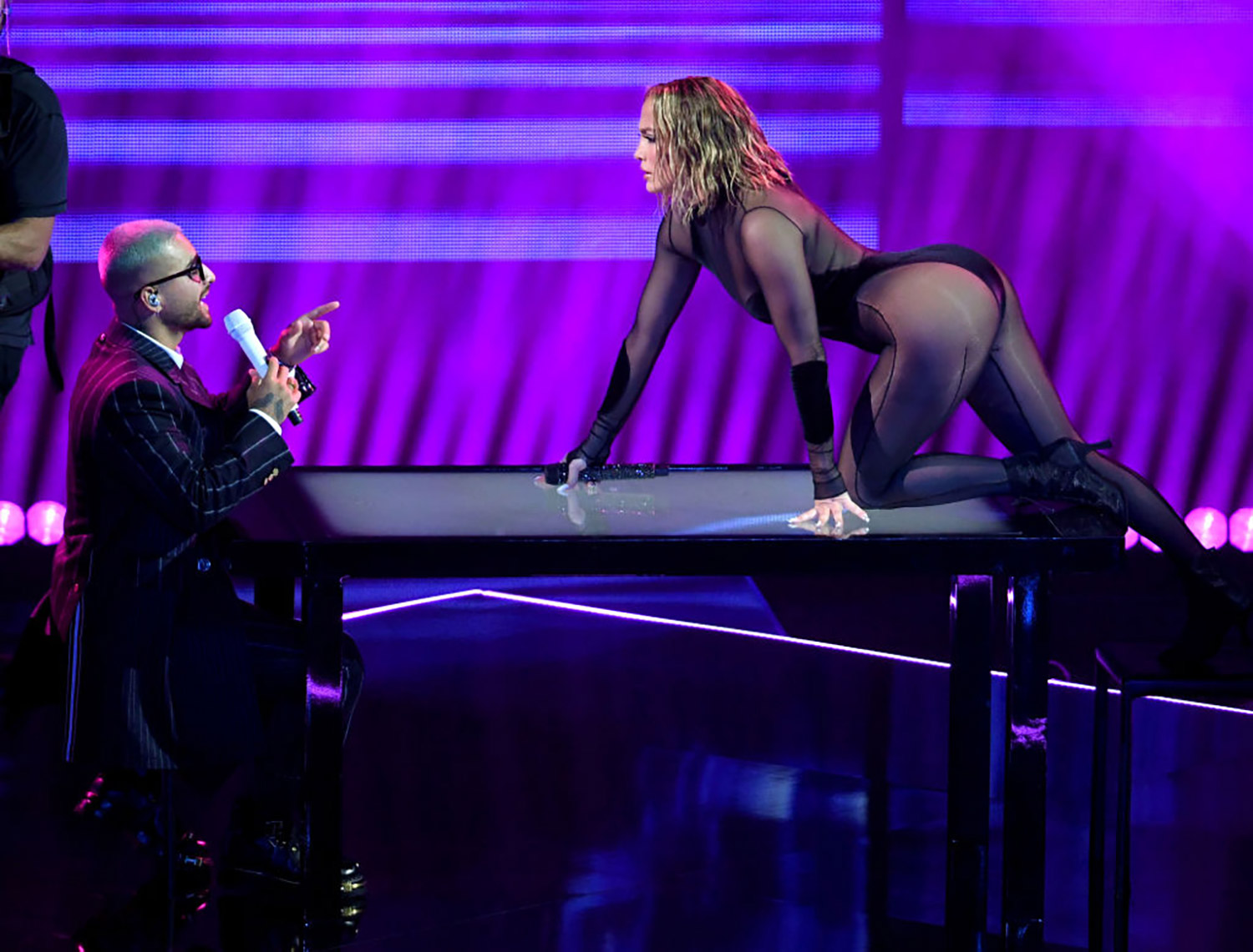 2020 Amerikan Müzik Ödülleri’nde Jennifer Lopez Show.
