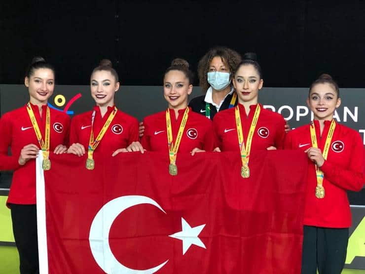 Ritmik Cimnastik Milli Takımı, Avrupa şampiyonu oldu