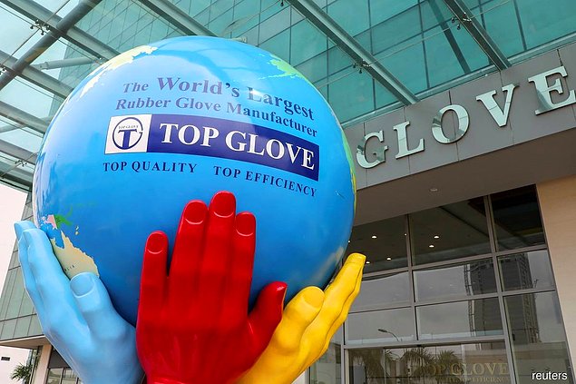 Eldiven ve maske üreticisi Top Glove’a Coronavirüs darbesi