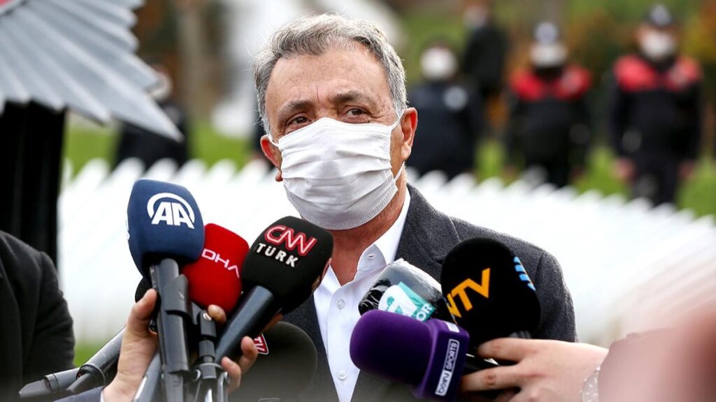 Beşiktaş Başkanı Ahmet Nur Çebi, ikinci kez koronavirüse yakalandı