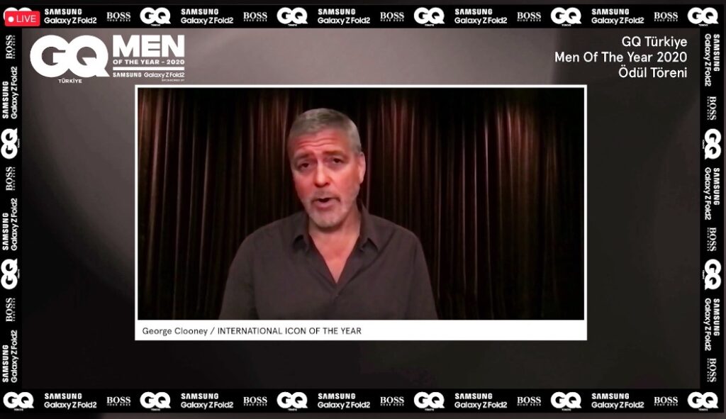 GQ Türkiye’den George Clooney’ye Uluslararası İkon Ödülü