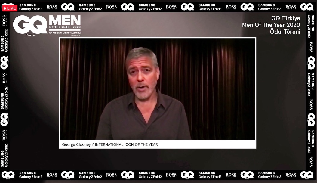 GQ Türkiye'den George Clooney’ye Uluslararası İkon Ödülü