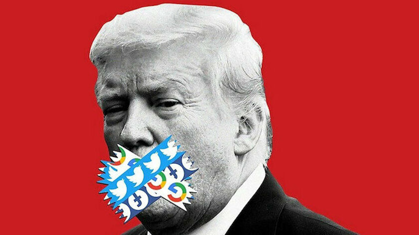 Donald Trump'ın ahı tuttu. Twitter ve Facebook hisseleri değer kaybetti.