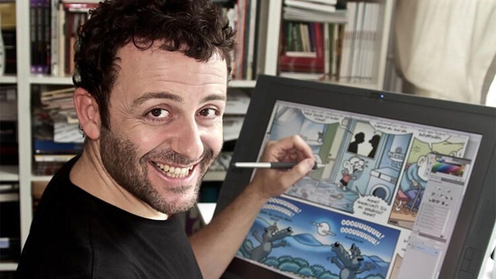 Erdil Yaşaroğlu'nun karikatürleri korkuttu.