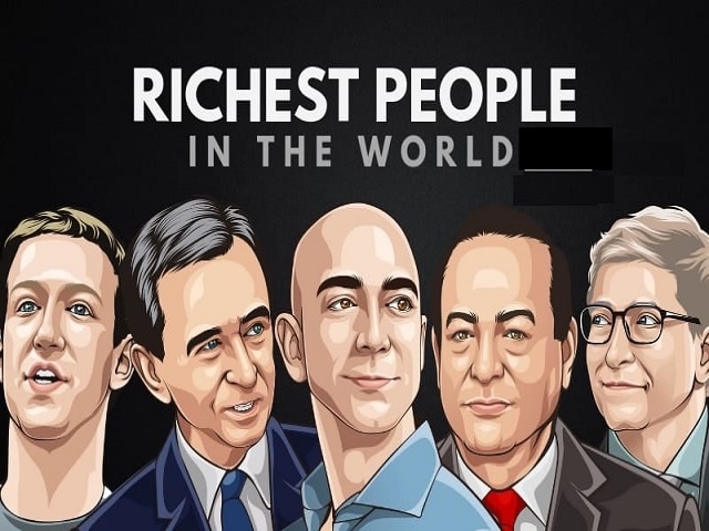 2021’de güncellenen ”Dünyanın en zengin 10 insanı” listesi