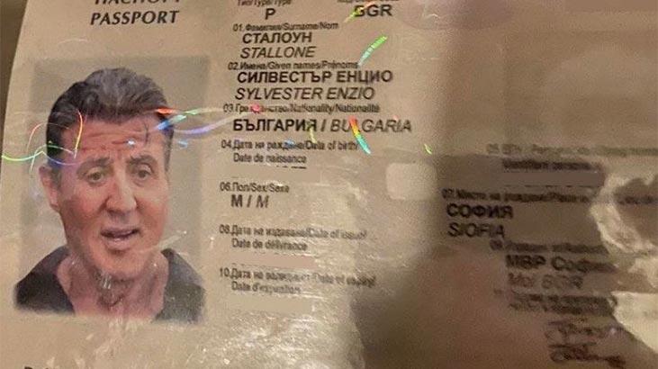 Suç örgütü Sylvester Stallone’u Bulgaristan vatandaşı yaptı.