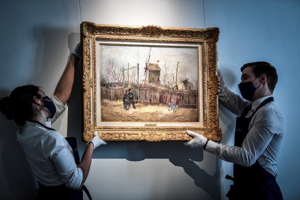 Van Gogh’un Montmartre eseri 100 yıl sonra ilk defa görüntülendi