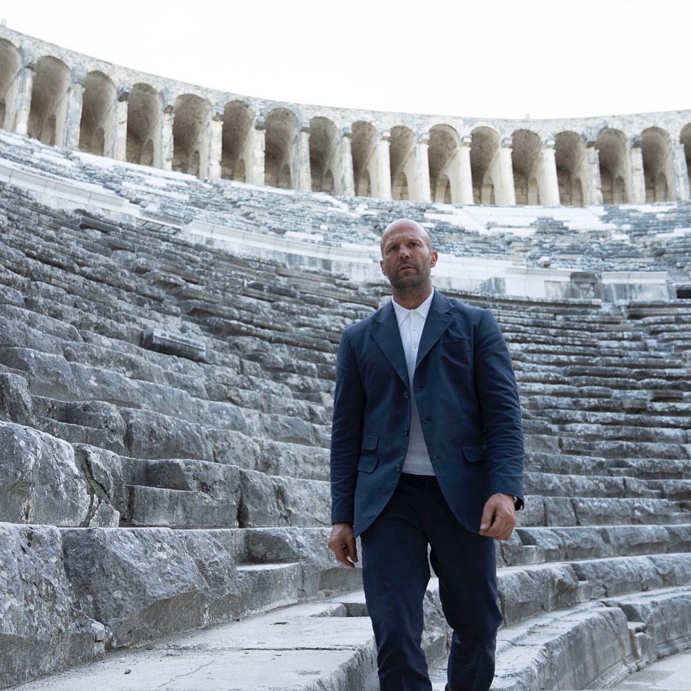 Hollywood yıldızı Jason Statham'dan Antalya paylaşımları