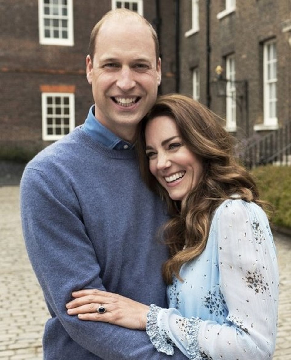 Prince William ve Kate Middleton'dan 10 yıla özel pozlar