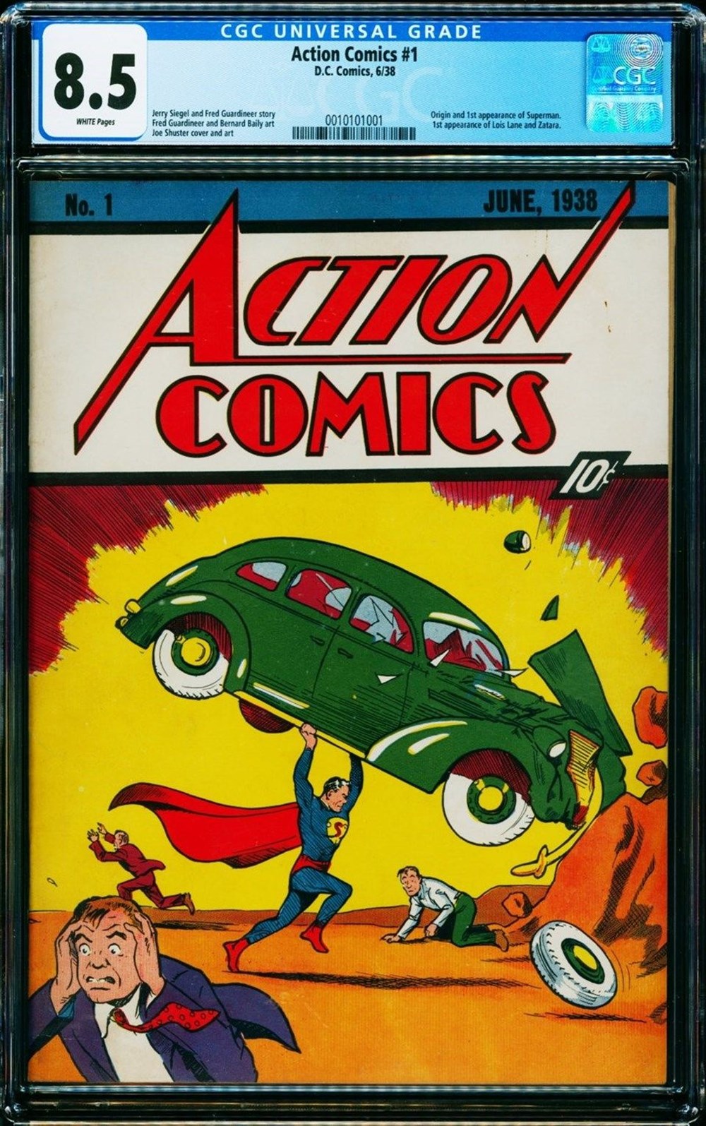 Süpermen çizgi romanına 3,25 milyon dolarlık rekor fiyat