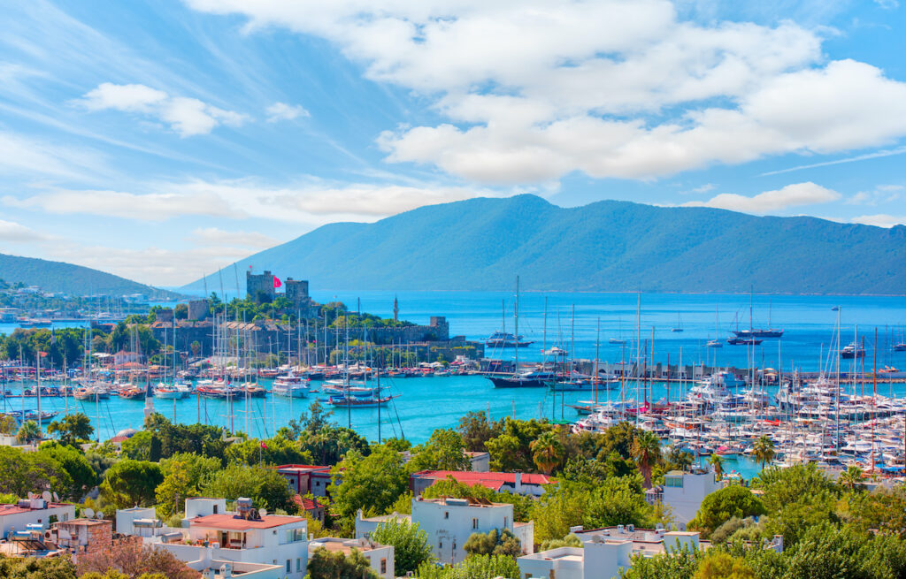 Bodrum’a gelenlere Vodafone’dan mesaj: Yunanistan’a hoş geldiniz