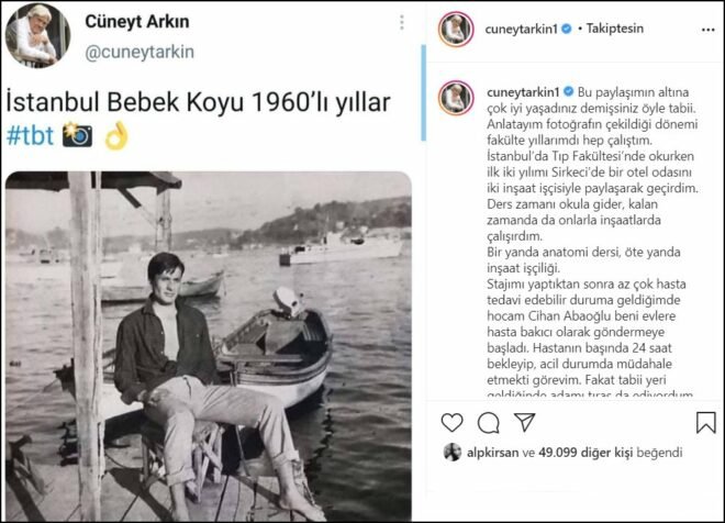 Bir zamanlar Levent'te Cüneyt Arkın yükseliyordu.