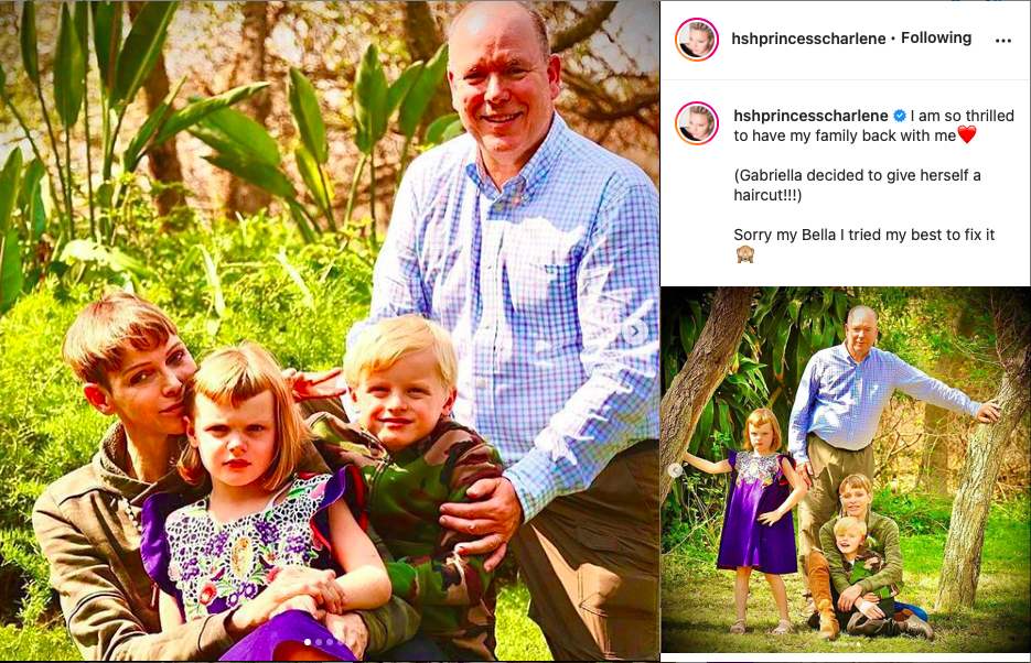 Prenses Charlene ailesiyle Güney Afrika’da buluştu.