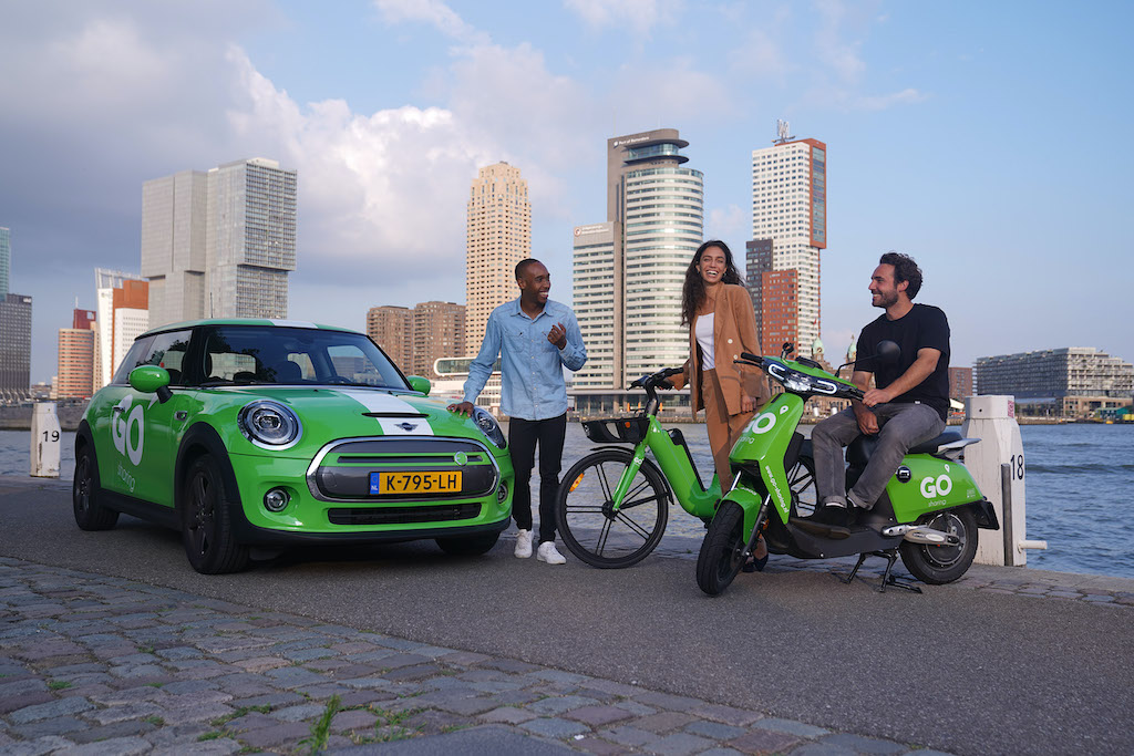 GO Sharing, dünyanın en büyük paylaşımlı moped hizmeti oldu.