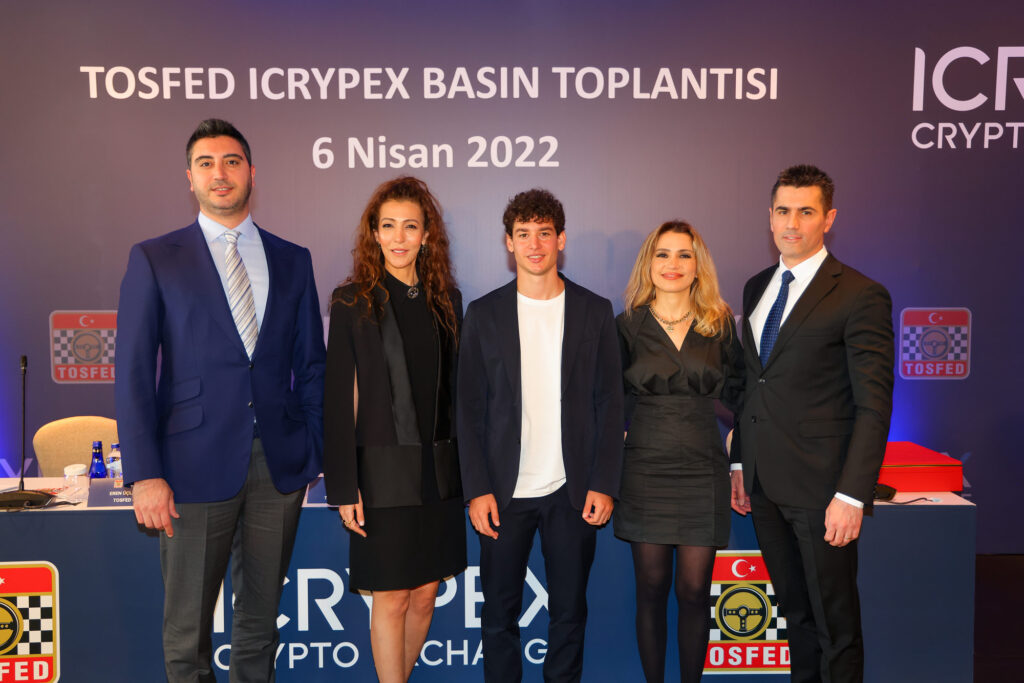 Yerli kripto para borsası ICRYPEX, TOSFED ana sponsoru oldu