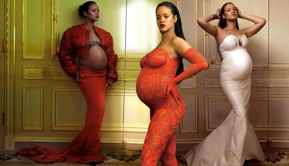 Barbadoslu şarkıcı Rihanna’nın ilk bebeği dünyaya geldi.