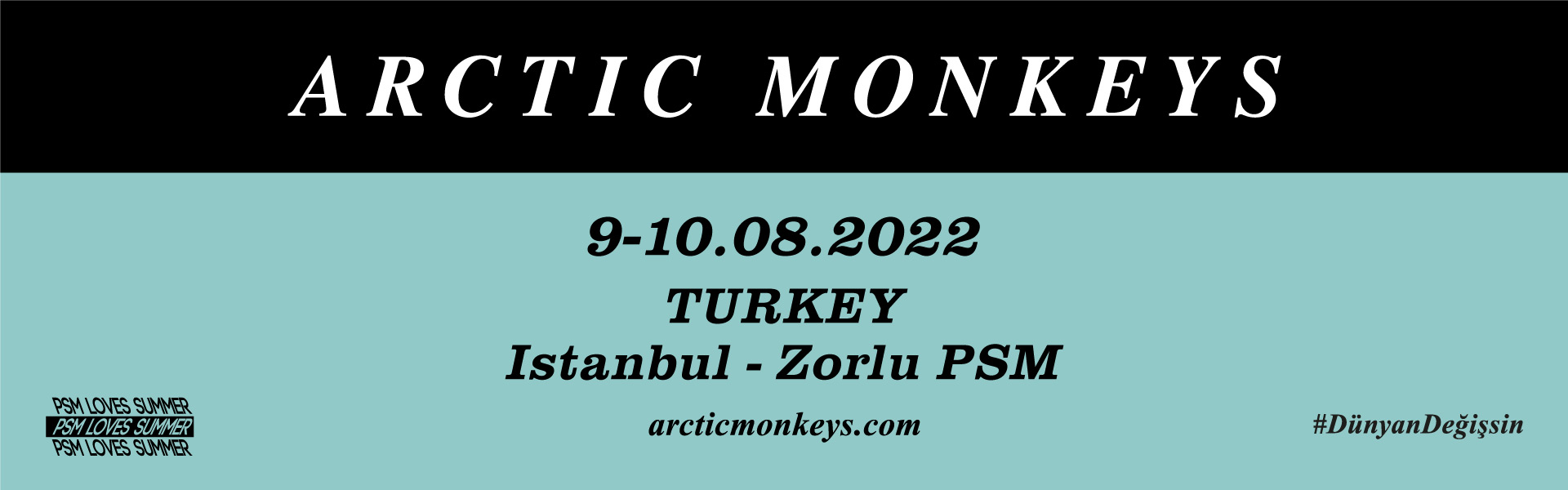 Arctic Monkeys, Zorlu PSM Turkcell Sahnesi’nde müzikseverlerle buluşacak.