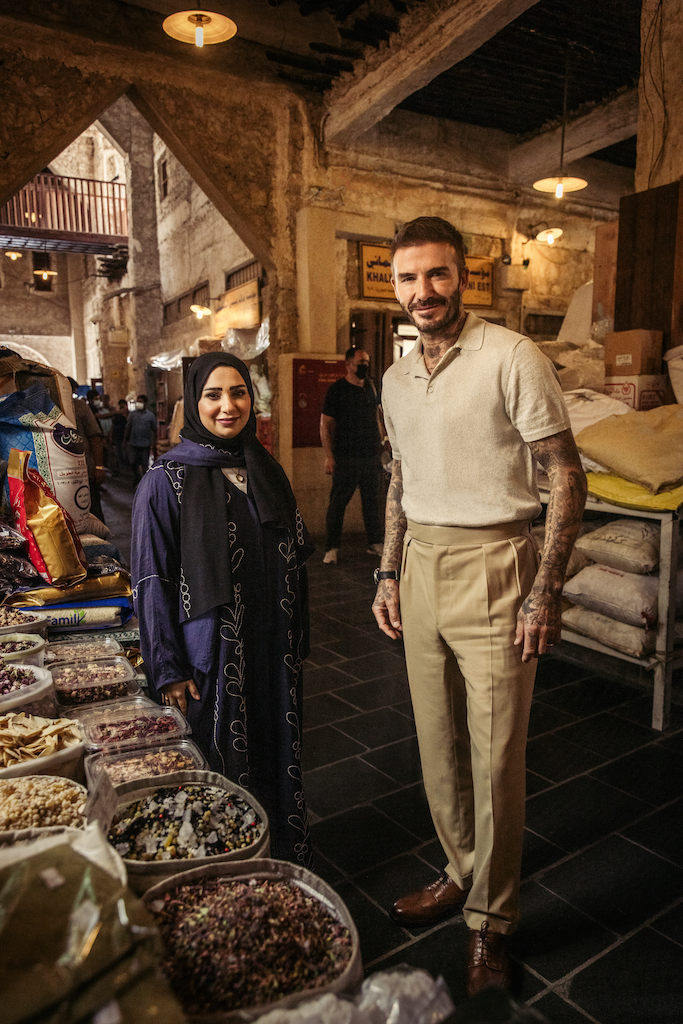 David Beckham, Katar Turizm’in mola noktası yüzü oldu
