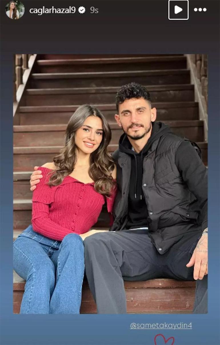 Hazal Çağlar ve Samet Akaydın'ın Sürpriz Aşkı Ortaya Çıktı