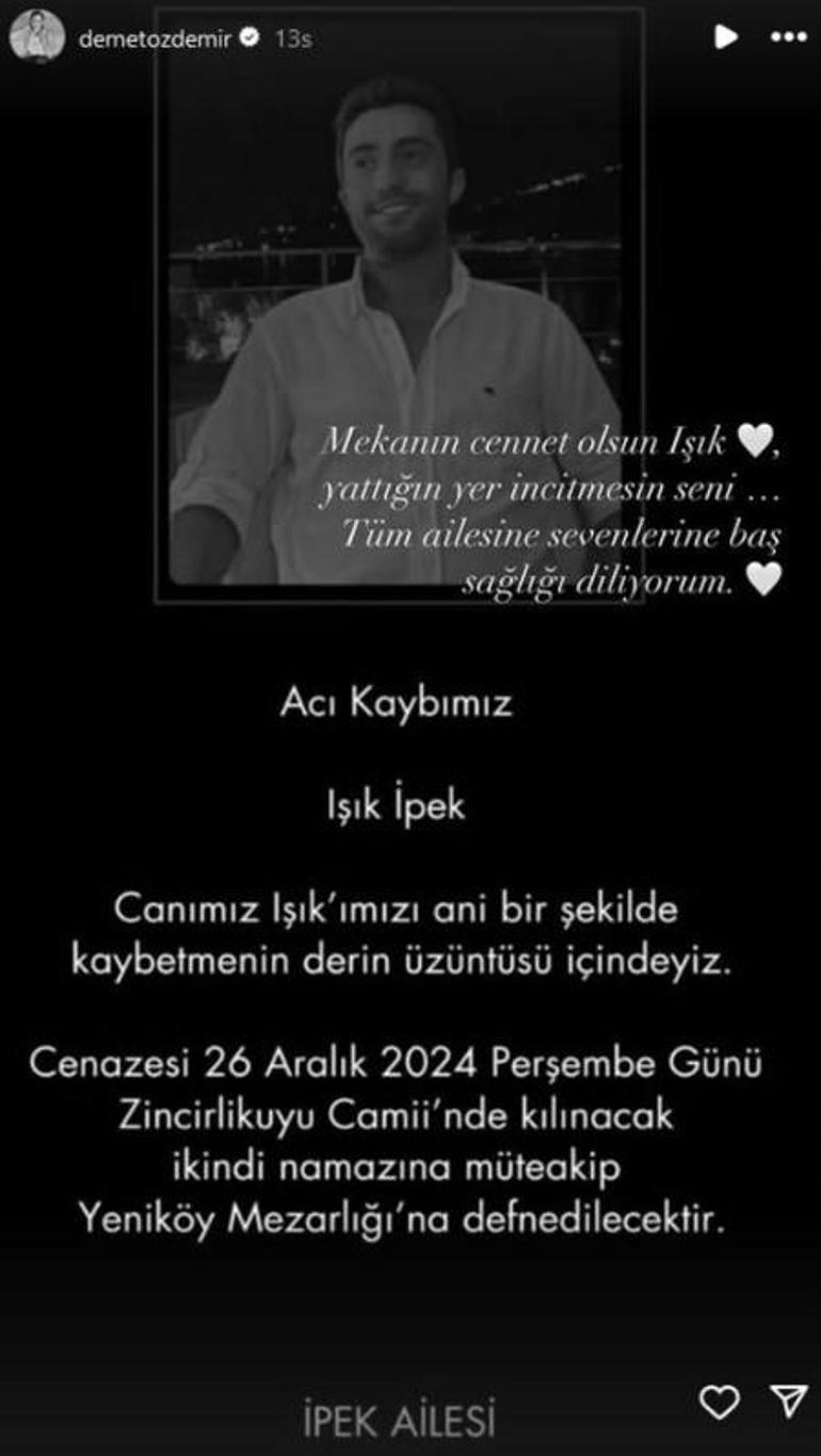 Işık İpek Hayatını Kaybetti