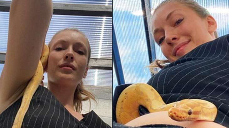 Yasemin Kay Allen ve Piton Yılanı