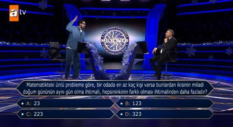 Doğu Demirkol, Kim Milyoner Olmak İster Yılbaşı Özelinde 500 Bin TL Kazandı
