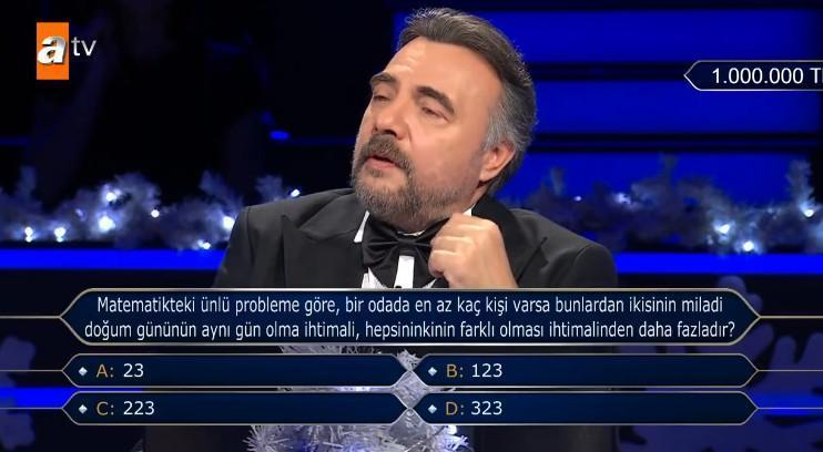 Doğu Demirkol, Kim Milyoner Olmak İster Yılbaşı Özelinde 500 Bin TL Kazandı