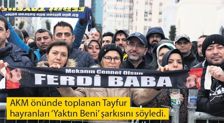 Ferdi Tayfur'a Anlamlı Veda Töreni