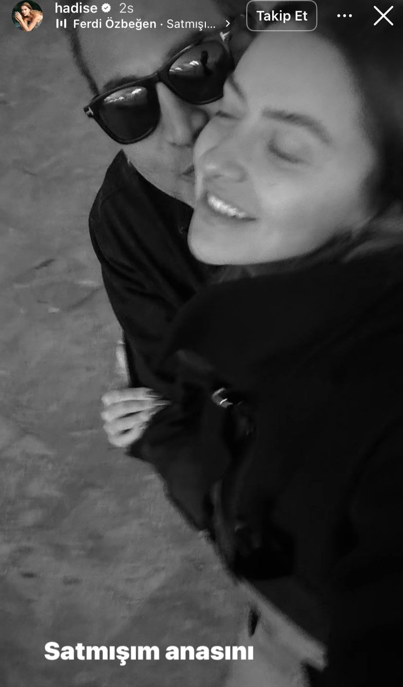Hadise ve Şenol Sönmez Aşkı