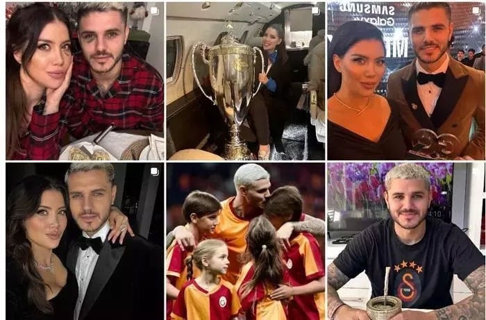 Mauro Icardi ve Wanda Nara'nın İlişkisinde Skandallar ve Ayrılıklar