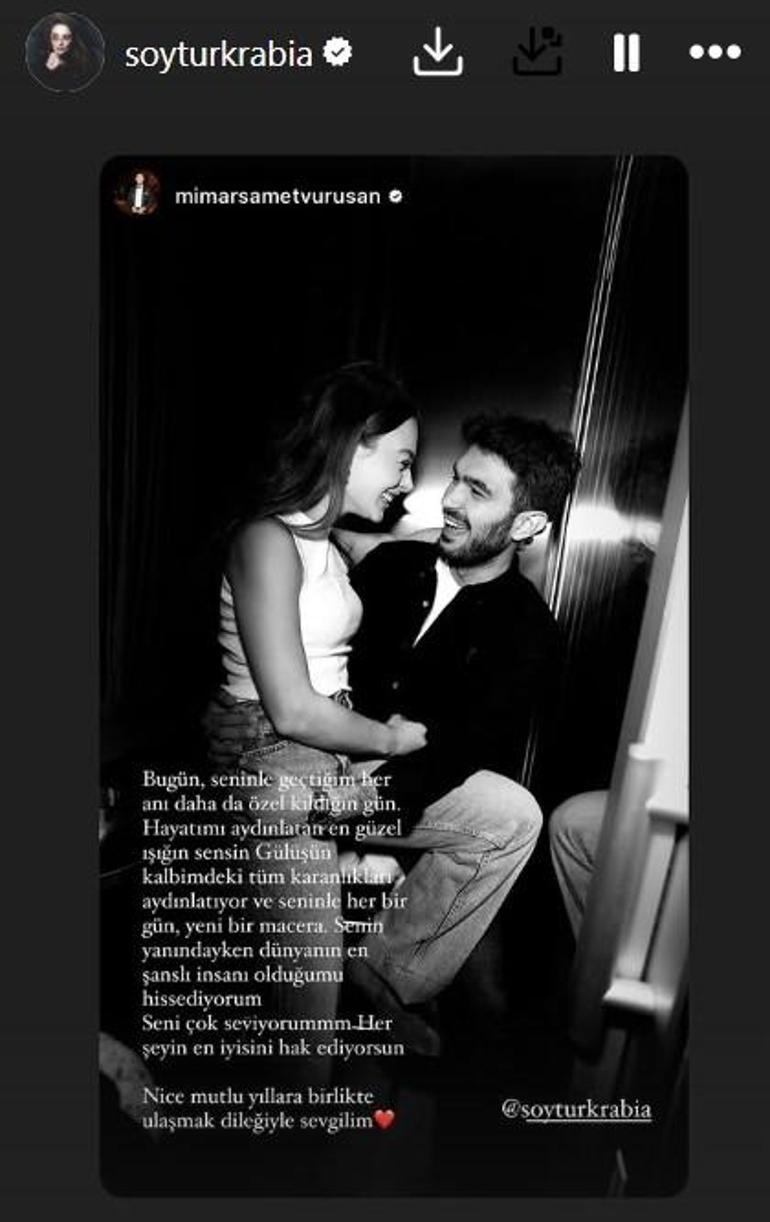 Rabia Soytürk ve Samet Vuruşan'ın Aşk Hikayesi: Evlilik Teklifi ve Doğum Günü Kutlaması