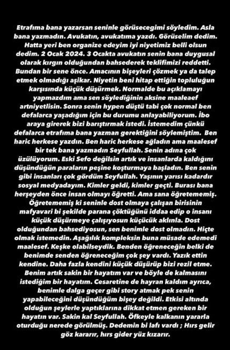 Sefo, Reynmen'e Dava Açtı: Hukuki Süreç Başladı