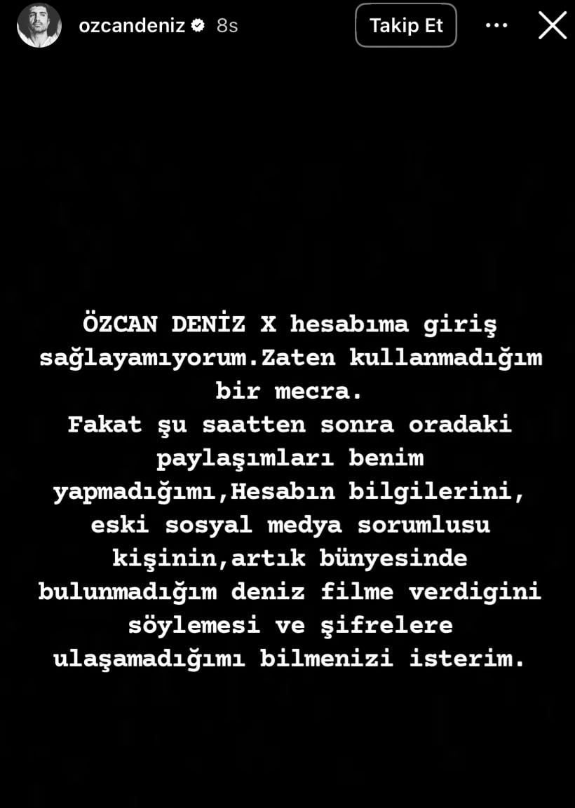Özcan Deniz'in Aile İlişkileri ve Sosyal Medya Sorunları