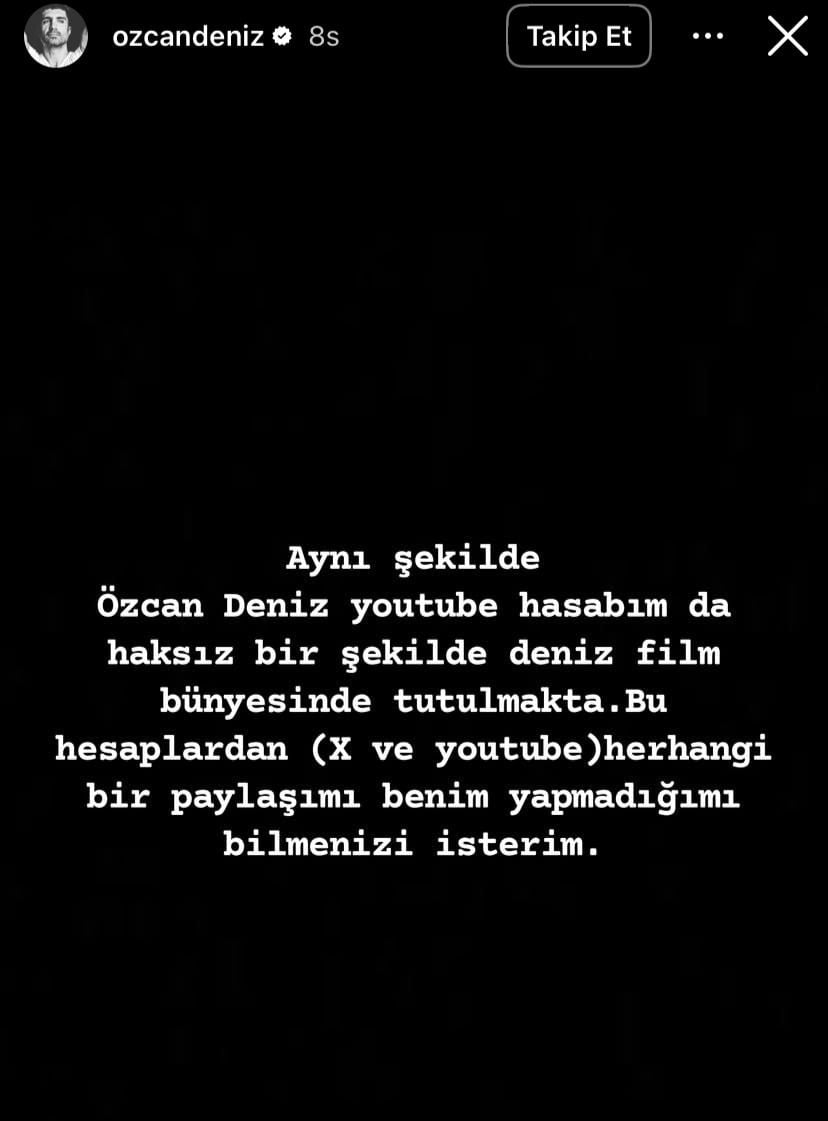 Özcan Deniz'in Aile İlişkileri ve Sosyal Medya Sorunları