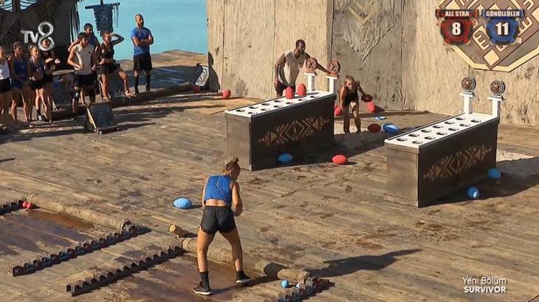 Survivor 2023: Gönüllüler Takımı Dokunulmazlık Oyununu Kazandı
