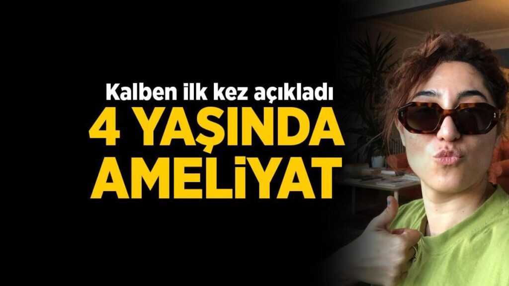 Ünlü müzikçi Kalben birinci defa paylaştı! Küçükken geçirdiği ameliyat ortaya çıktı