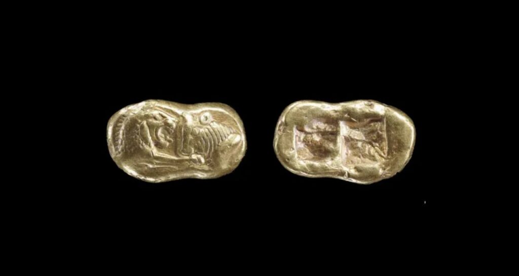 Dünya’nın birinci altın parası: 2 bin 500 yıl evvel Ege’de basıldı