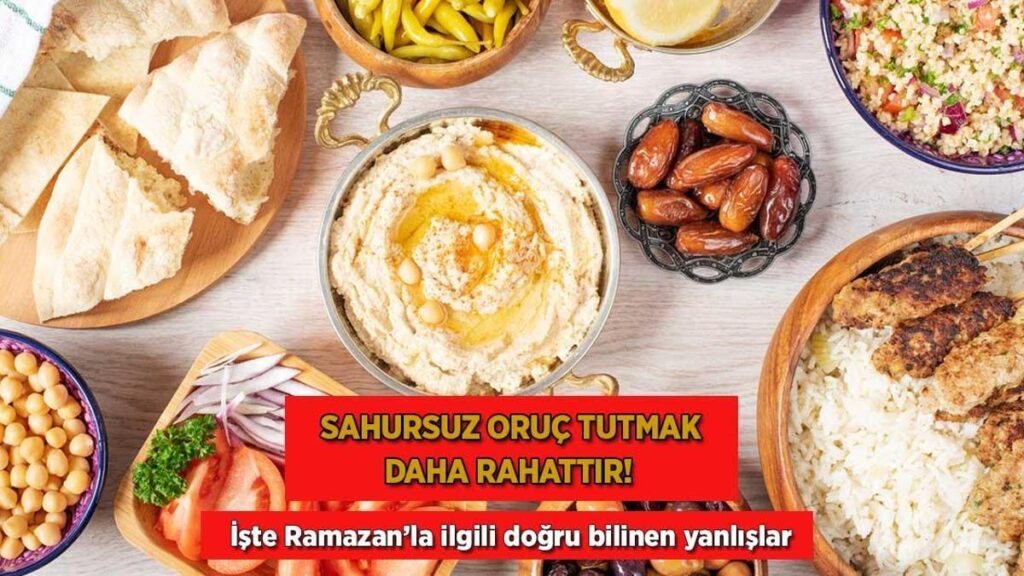 Sahursuz oruç daha mı rahat? Ramazana günler kala en yanlış bilgi, güç için kural