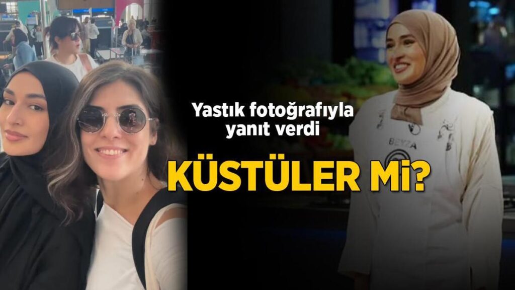 Masterchef’te Ezgi ve Beyza küstü mü? ‘Yastık’ karesiyle cevap verdi