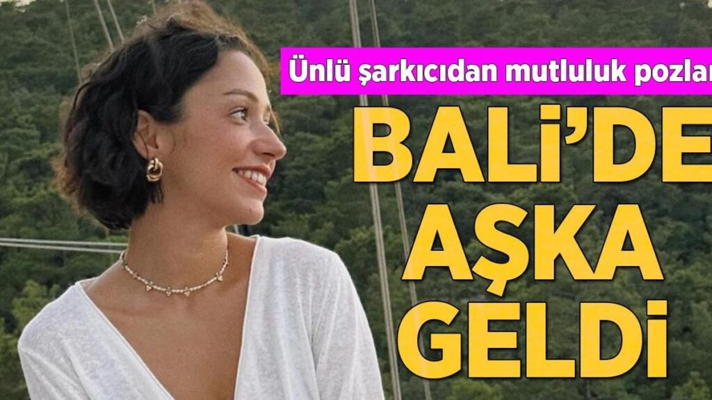 Bali’de aşk başkadır! Ünlü çiftten memnunluk pozları
