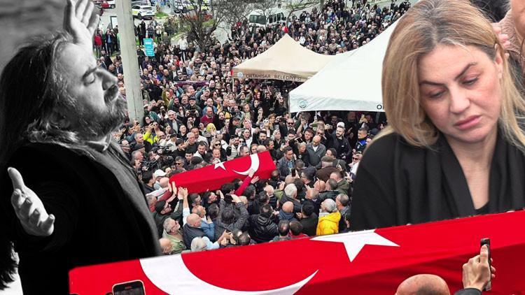 Karadeniz ‘Kuzeyin oğlu’ Volkan Konak’ı uğurladı… Selma Konak 33 yıllık eşine son defa baktı