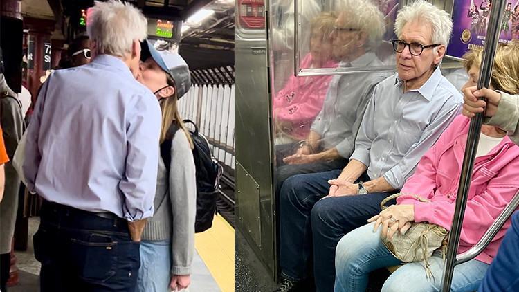 Metroda veda busesi… Özel uçağı bile var lakin toplu taşımaya bindi