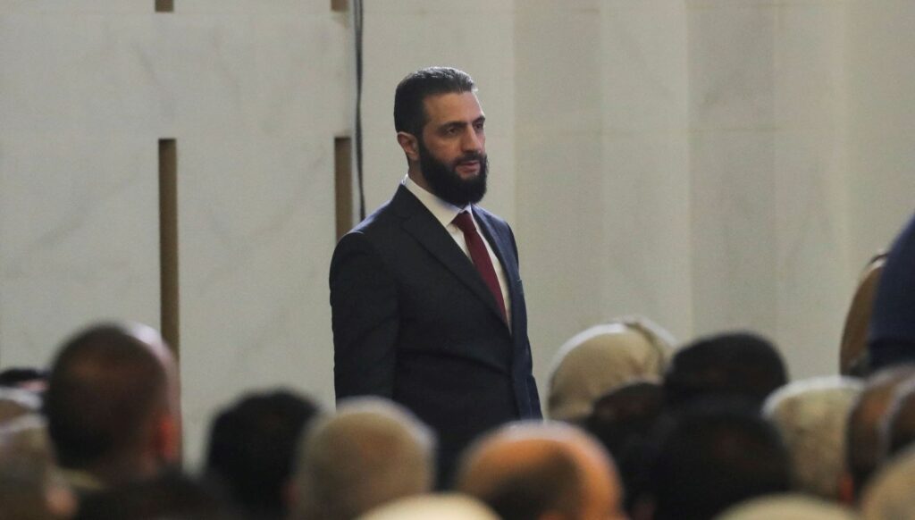 Ahmed Şara: Gazze’de yaşananlar tüm bölge için uyarı alarmı