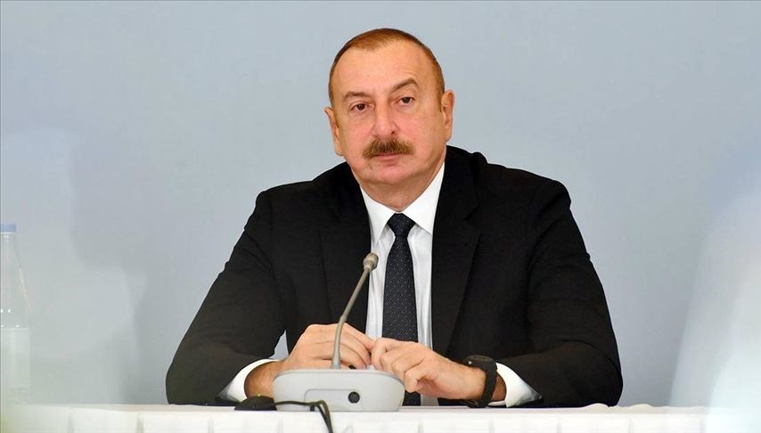 Azerbaycan lideri Aliyev Ankara’da Cumhurbaşkanı Erdoğan’la bir ortaya geldi