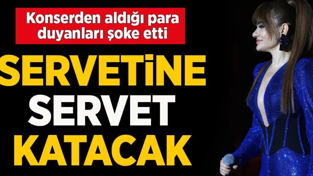 Çıkarı dudak uçuklattı! Konserden aldığı para duyanları şoke etti