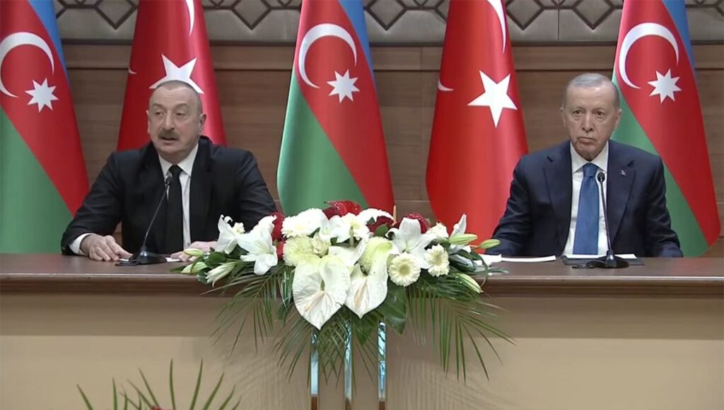 Iğdır Nahçıvan Boru Çizgisi’nin açılışı Cumhurbaşkanı Erdoğan ve İlham Aliyev’in iştirakiyle yapıldı