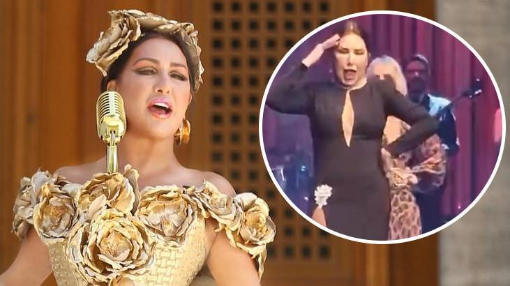 Kim der 70 yaşında! Nükhet Duru dans gösterisiyle programa damga vurdu