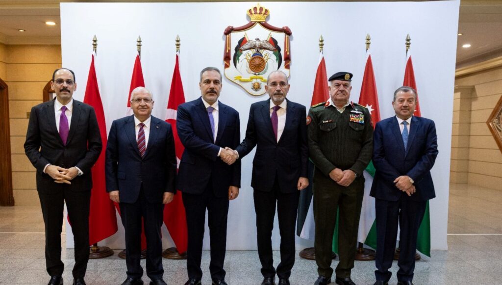 Dışişleri Bakanı Fidan, Milli Savunma Bakanı Güler ve MİT Başkanı Kalın “Türkiye – Ürdün 3+3 Toplantısı”na katıldı