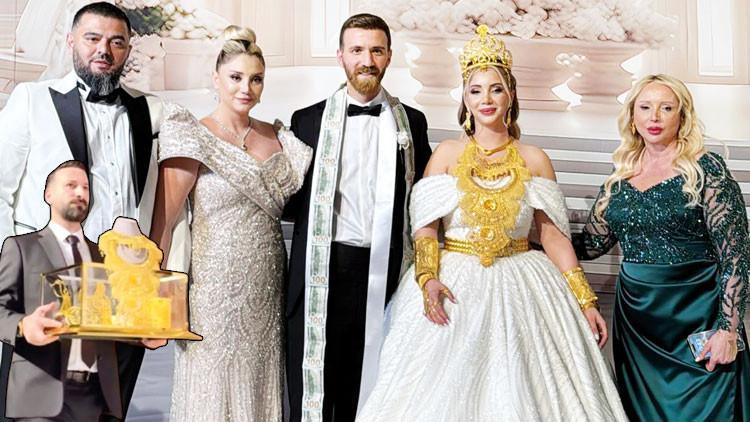Aleyna Dalveren evlendi… Geline 5 kilo altın!
